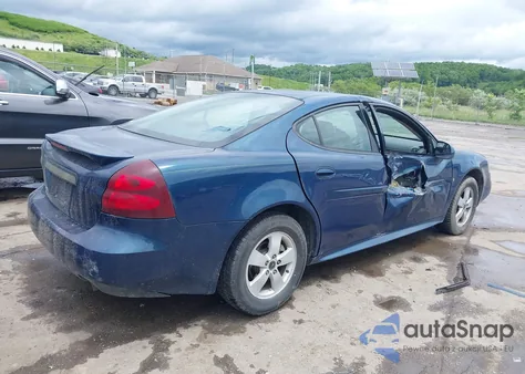 2006 Pontiac Grand Prix из США, поврежденный, VIN 2G2WP552561267035